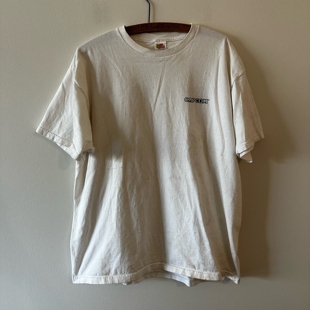 RARE Capcom Darkwatch Promo Tee Y2K 2005 Video Game Tee Shirt XL Double Sided